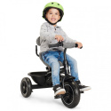 FREEWAY KinderKraft rowerek trójkołowy od 9 miesięcy do 5 lat, obrotowe siedzisko - Grey Melange
