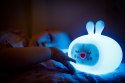 InnoGIO Silikonowa szumiąca lampka nocna GIOsleepy Bunny GIO-134