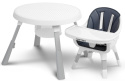 Velmo nowoczesne krzesełko do karmienia 2w1 Caretero - BLUE