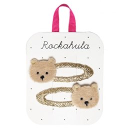 Rockahula Kids - 2 spinki do włosów Teddy Bear