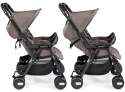 ARIA SHOPPER TWIN CLASSICO Peg Perego 9,7kg wózek bliźniaczy