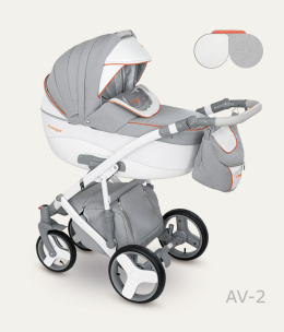 AVENGER LUX CAMARELO 3w1 wózek wielofunkcyjny z fotelikiem 0-13kg AV-2