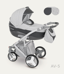 AVENGER LUX CAMARELO 3w1 wózek wielofunkcyjny z fotelikiem 0-13kg AV-5