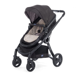 URBAN STROLLER PLUS CROSSOVER Chicco 3W1 wózek głeboko-spacerowy + fotelik Auto Fix Fast 0-13kg