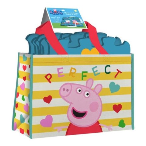 Mata piankowa puzzle w torbie Świnka Peppa. Peppa Pig PP17050 Kids Euroswan