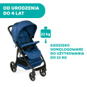 Multiride Chicco 0m+ do 22kg Terenowa spacerówka z gumowymi kółkami - Deep Blue