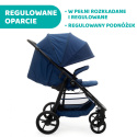 Multiride Chicco 0m+ do 22kg Terenowa spacerówka z gumowymi kółkami - Deep Blue