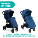 Multiride Chicco 0m+ do 22kg Terenowa spacerówka z gumowymi kółkami - Deep Blue