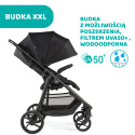 Multiride Chicco 0m+ do 22kg Terenowa spacerówka z gumowymi kółkami - Jest Black