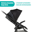 Multiride Chicco 0m+ do 22kg Terenowa spacerówka z gumowymi kółkami - Jest Black