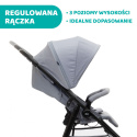 Multiride Chicco 0m+ do 22kg Terenowa spacerówka z gumowymi kółkami - Light Grey