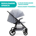 Multiride Chicco 0m+ do 22kg Terenowa spacerówka z gumowymi kółkami - Light Grey