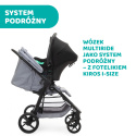 Multiride Chicco 0m+ do 22kg Terenowa spacerówka z gumowymi kółkami - Light Grey