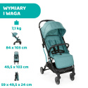 TROLLEY ME CHICCO Wózek spacerowy 7,1kg - EMERALD