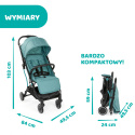 TROLLEY ME CHICCO Wózek spacerowy 7,1kg - EMERALD