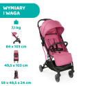 TROLLEY ME CHICCO Wózek spacerowy 7,1kg - LOLLIPOP