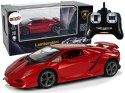 Auto Sportowe R/C 1:24 Lamborghini Czerwone 2.4 G Światła