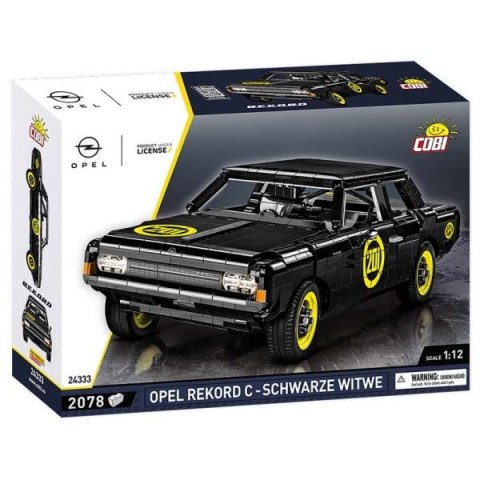 COBI 24333 Opel Record C-Schwarze Witwe 2078 Zestaw klocków