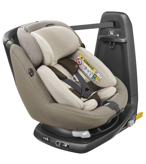 AxissFix plus od urodzenia do ok. 4lat 45-105 cm i-Size Maxi Cosi obrotowy fotelik 0-18kg IsoFix - earth brown