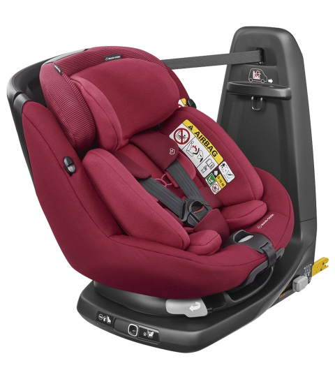 AxissFix plus od urodzenia do ok. 4lat 45-105 cm i-Size Maxi Cosi obrotowy fotelik 0-18kg IsoFix - robin red