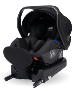 Axkid Modukid Infant + Baza isofix , fotelik samochodowy 0-13kg od 40 do 75cm - Black