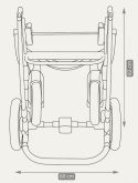 Sirion Eco 3w1 Camarelo wózek wielofunkcyjny z fotelikiem KITE 0-13kg Polski Produkt - SiE-12