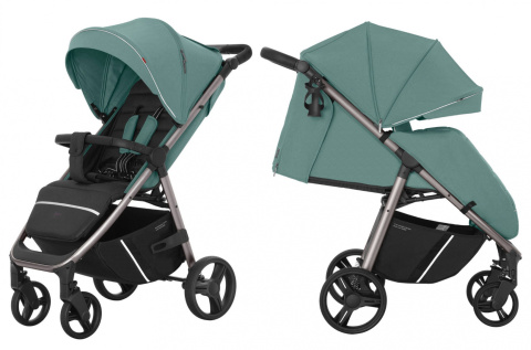 Bravo Carrello wózek dziecięcy spacerowy do 22 kg CRL-8512/1 - Pine Green