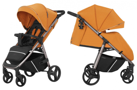 Bravo Carrello wózek dziecięcy spacerowy do 22 kg CRL-8512/1 - Tiger Orange