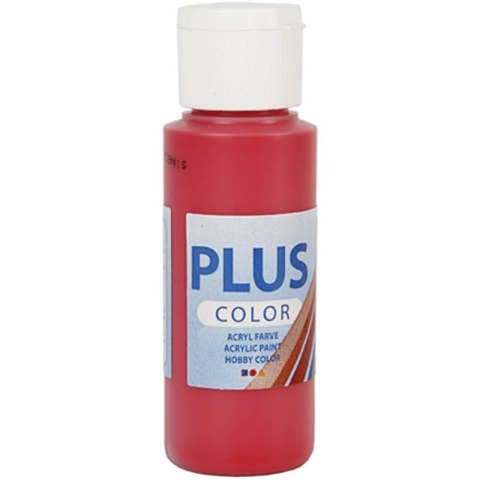 Farba PLUS Color 60 ml Malinowa Czerwień