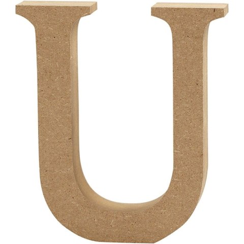 Litera U z MDF H: 13 cm