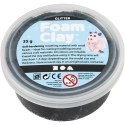 Masa Foam Clay Brokatowa Czarna 35 g