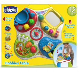 Chicco Stolik Edukacyjny Hobby PL/EN 7653 12m+