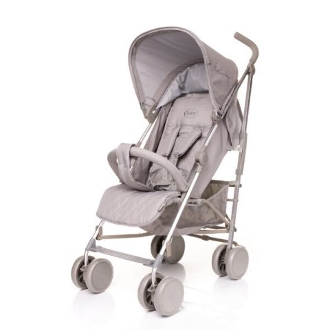 4 BABY Wózek spacerowy LECAPRICE XVI LIGHT GREY