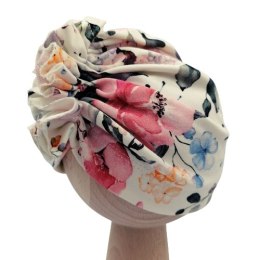 BABY 01113 Turban niemowlęcy Róża 6-12mc