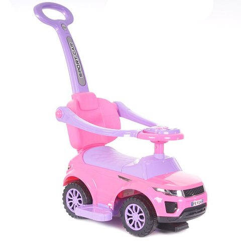 BABY MIX UR-HZ614W Pojazd z dźwiękiem różowy 28794