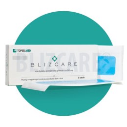 BLIZCARE 8SP-0011 plaster silikonowy na blizny 15x4, 5szt.