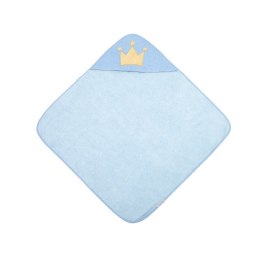 CANPOL 26/800 Okrycie kąpielowe dla niemowląt 85x85 King niebieski