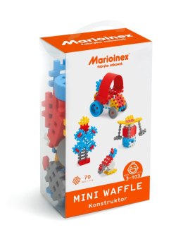 MARIOINEX 902806 Klocki waffle mini 70 szt. Konstruktor (chłopak)
