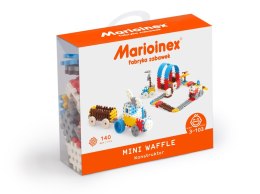 MARIOINEX 902820 Klocki waffle mini 140 szt. Konstruktor (chłopak)
