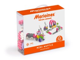 MARIOINEX 902837 Klocki waffle mini 140 szt. Konstruktor (dziewczynka)