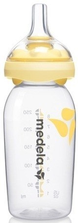 MEDELA MO-008.0191 Zestaw Calma butelka 250 ml + smoczek