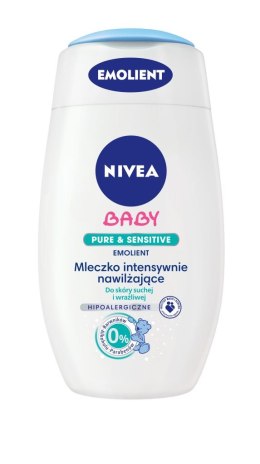 NIVEA BABY Mleczko intensywnie nawilżające hipoalergiczne Pure & Sensitive 200 ml