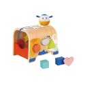 TOOKY TOY TF216 Drewniany sorter kształtów Krówka