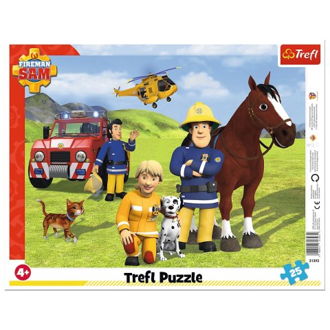 TREFL 31393 Puzzle 25 Ramkowe - Zawsze na straży