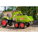 FALK Traktor CLAAS AVEC Zielony na Pedały z Przyczepką od 3 Lat