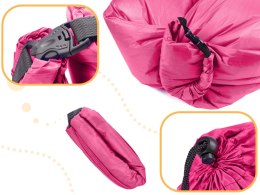 SOFA materac łóżko leżak na powietrze różowy 230x70cm