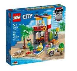 KLOCKI LEGO CITY STANOWISKO RATOWNICZE NA PLAŻY 60328