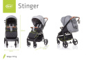 STINGER 4Baby Wóżek spacerowy do 22kg - GREEN