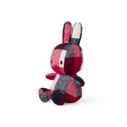 Miffy w kratkę RED/BLUE przytulanka 23 cm