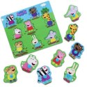 DAMI DUR-3321 IM Puzzle drewniane Peppa